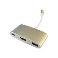 LC Power LC-HUB-C-MULTI-4 - docking station - USB-C - HDMI Lc-power - 1