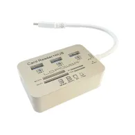 LC Power LC-HUB-C-CR - hub - 3 ports Lc-power - 1