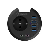 RaidSonic ICY BOX IB-HUB1430 - hub - 4 ports Raidsonic - 1