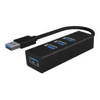RaidSonic ICY BOX IB-HUB1419-U3 - hub - 4 ports Raidsonic - 1