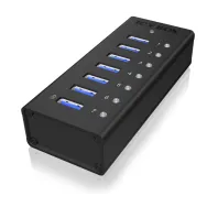 RaidSonic ICY BOX IB-AC618 - hub - 7 ports Raidsonic - 1