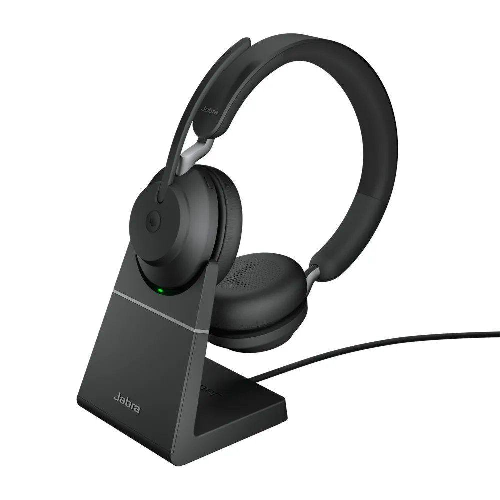 Jabra Evolve2 65, MS Stereo Căști Fără fir Bandă de fixare pe cap Birou/Call center USB Tip-A Bluetooth Negru Jabra - 1