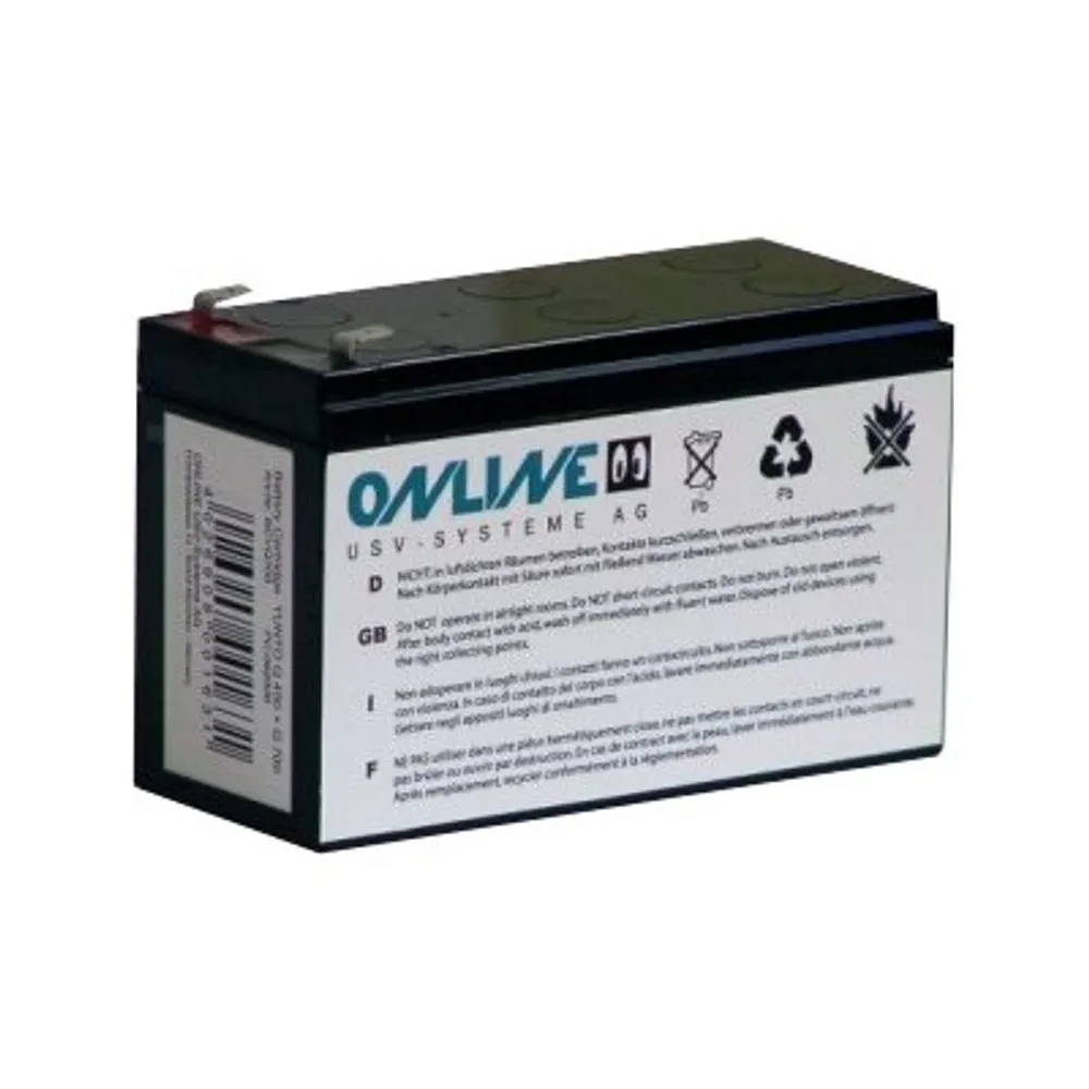 Online USV BCXS1000BP - UPS battery Online usv - 1