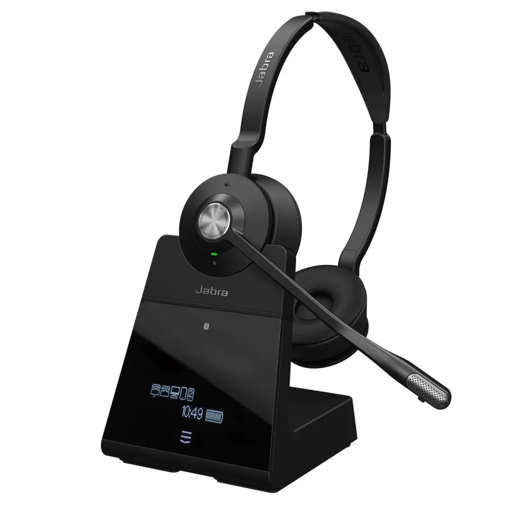 Jabra Engage 75 Stereo Căști Fără fir Bandă de fixare pe cap Birou/Call center Bluetooth Negru Jabra - 1