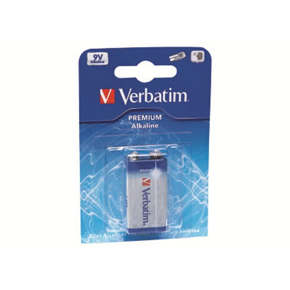 Verbatim battery x 9V - alkaline Verbatim - 1