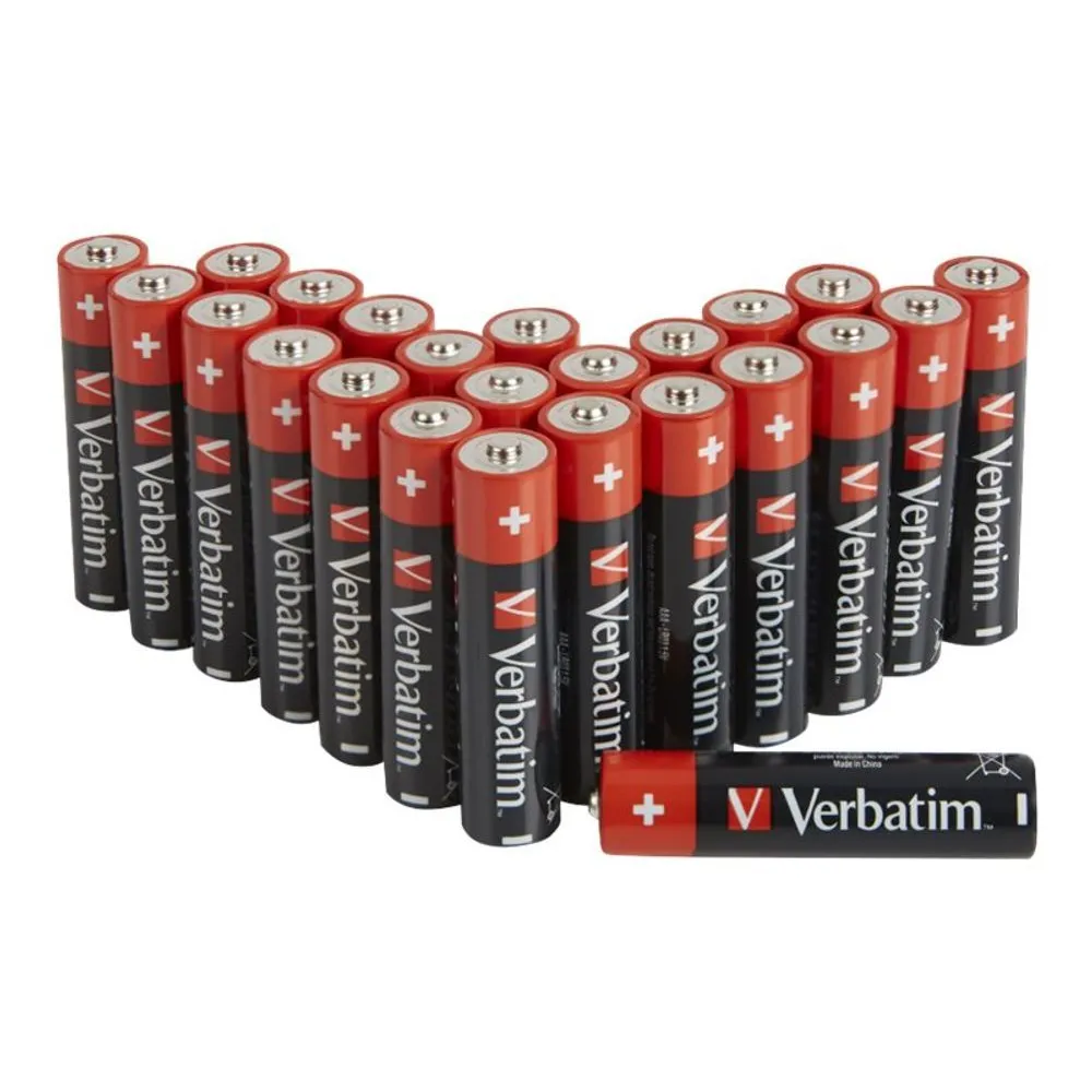 Verbatim battery - 24 x AAA / LR03 - alkaline Verbatim - 1