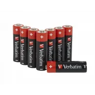 USV Acc Verbatim Battery AAA Alkaline 8 Pack Verbatim - 1