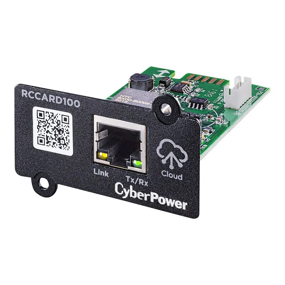 CyberPower RCCARD100 - remote management adapter - 10/100 Ethernet Cyberpower - 1
