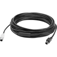 Logitech GROUP 10m Extender Cable cabluri PS/2 6-p Mini-DIN Negru Logitech - 1
