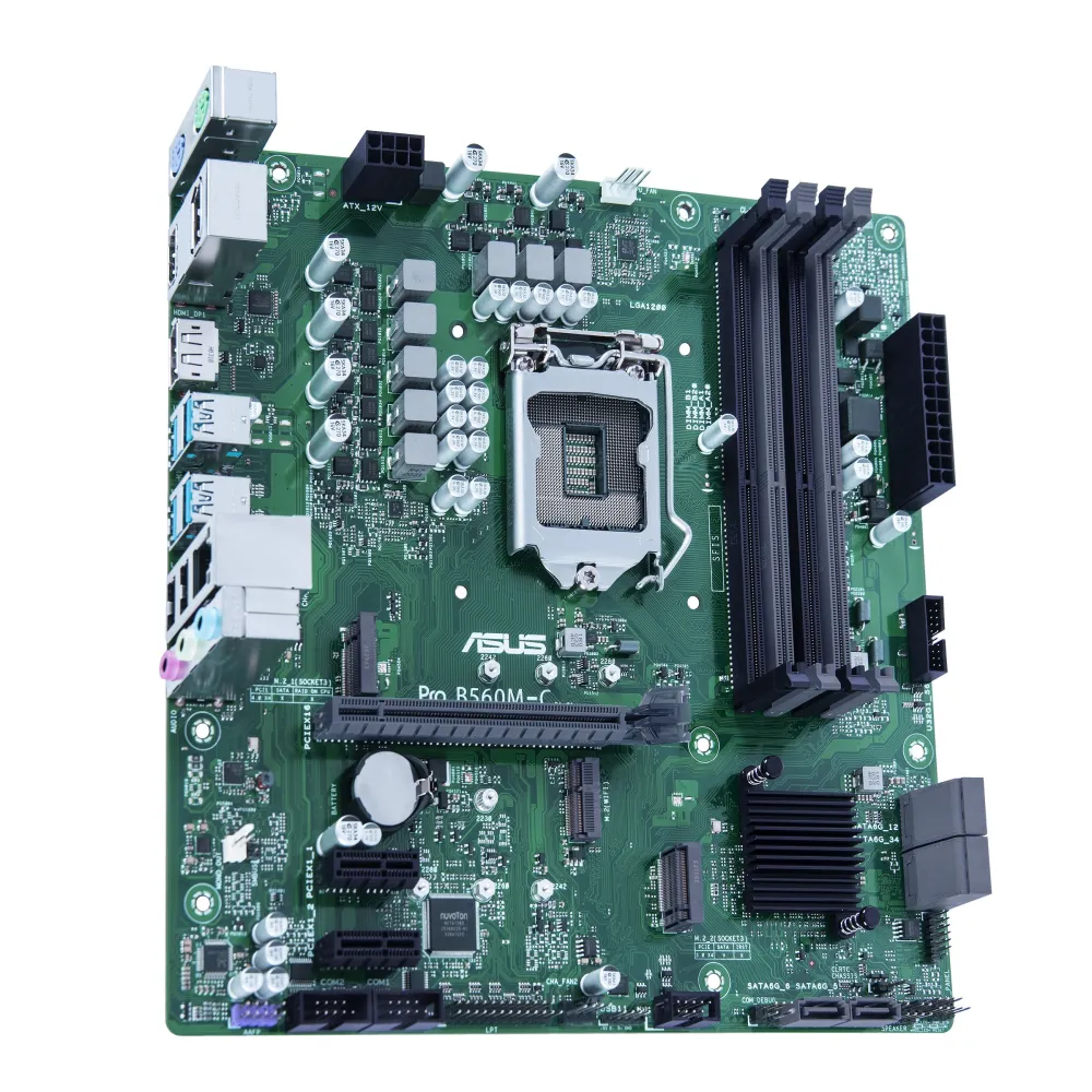 ASUS PRO B560M-C/CSM Intel B560 LGA 1200 micro-ATX Asus - 1
