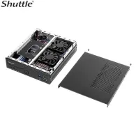 Shuttle DH610S computere personale (PC)/stații de lucru Slim PC DDR4-SDRAM HDD+SSD Mini PC Negru Shuttle - 4