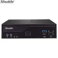 Shuttle DH610S computere personale (PC)/stații de lucru Slim PC DDR4-SDRAM HDD+SSD Mini PC Negru Shuttle - 5