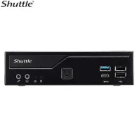 Shuttle DH610S computere personale (PC)/stații de lucru Slim PC DDR4-SDRAM HDD+SSD Mini PC Negru Shuttle - 6