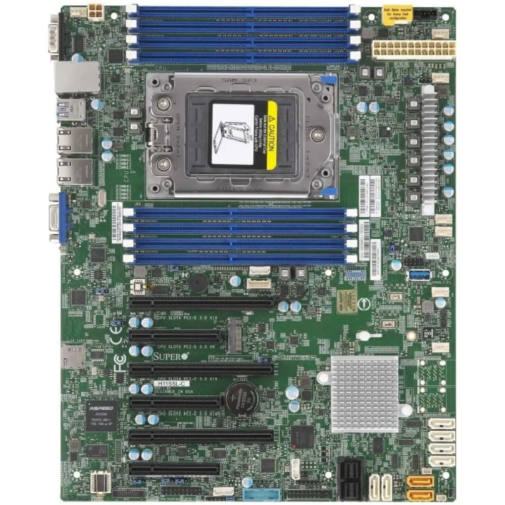 SUPERMICRO H11SSL-i - motherboard - ATX - Socket SP3 Supermicro - 1