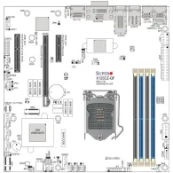 Placa de baza Supermicro X12SCZ-F Supermicro - 1