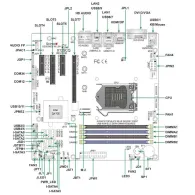 SUPERMICRO X12SCQ - motherboard - micro ATX - LGA1200 Socket - Q470E Supermicro - 1