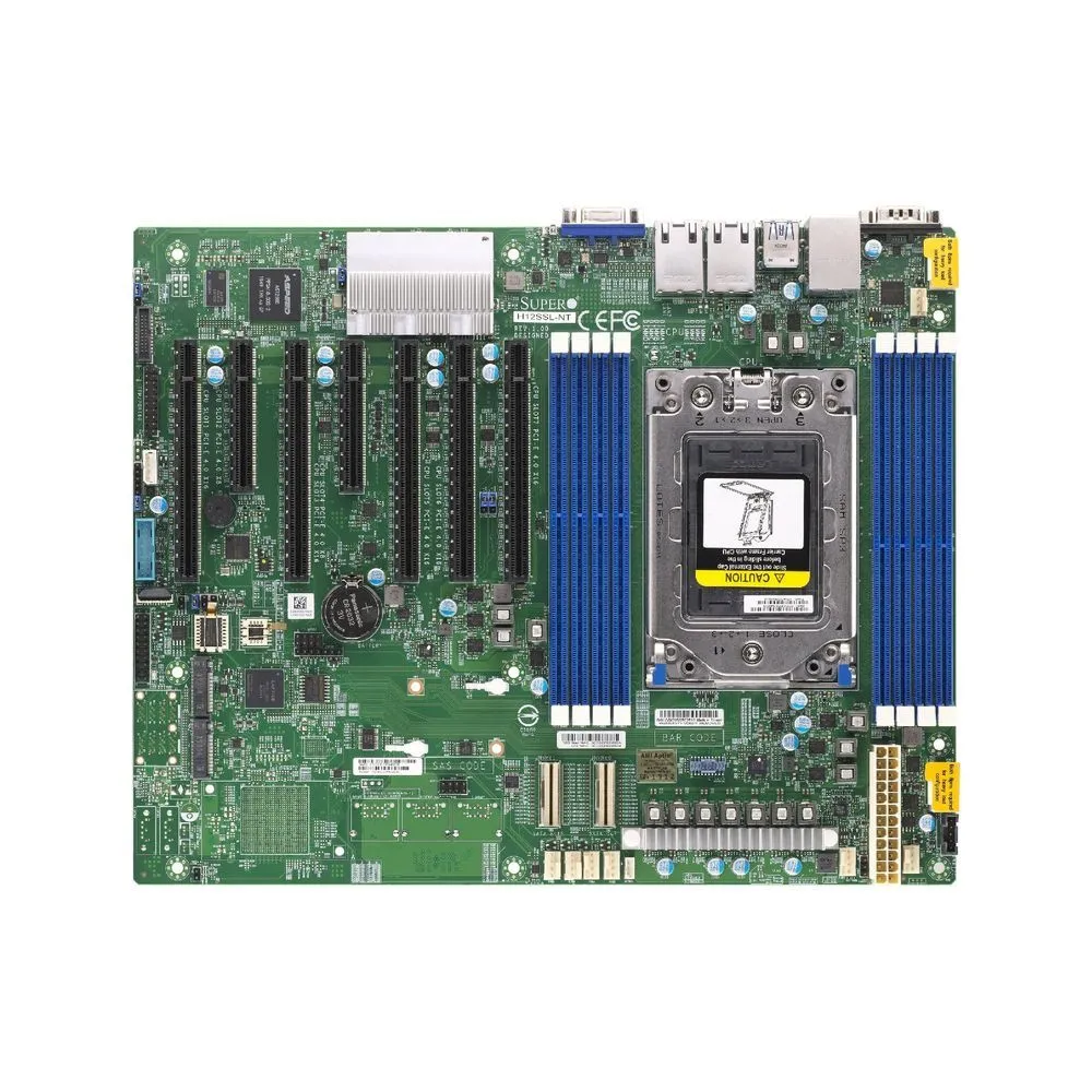 SUPERMICRO H12SSL-NT - motherboard - ATX - Socket SP3 Supermicro - 1