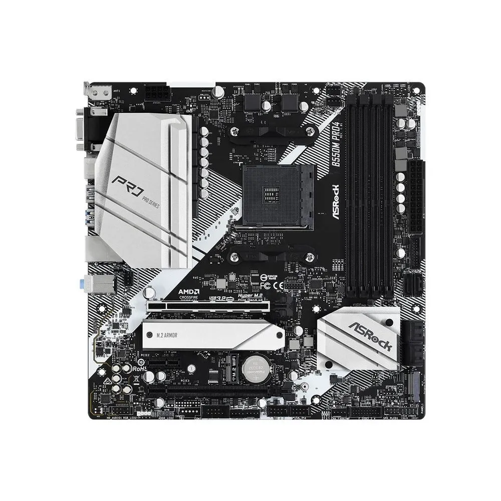 ASRock B550M Pro4 - motherboard - micro ATX - Socket AM4 - AMD B550 Asrock - 1