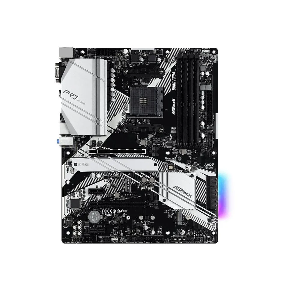 ASRock B550 Pro4 - motherboard - ATX - Socket AM4 - AMD B550 Asrock - 1