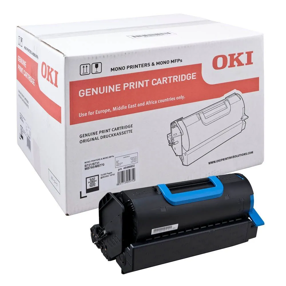 Toner Oki  45488802 Black Oki - 1