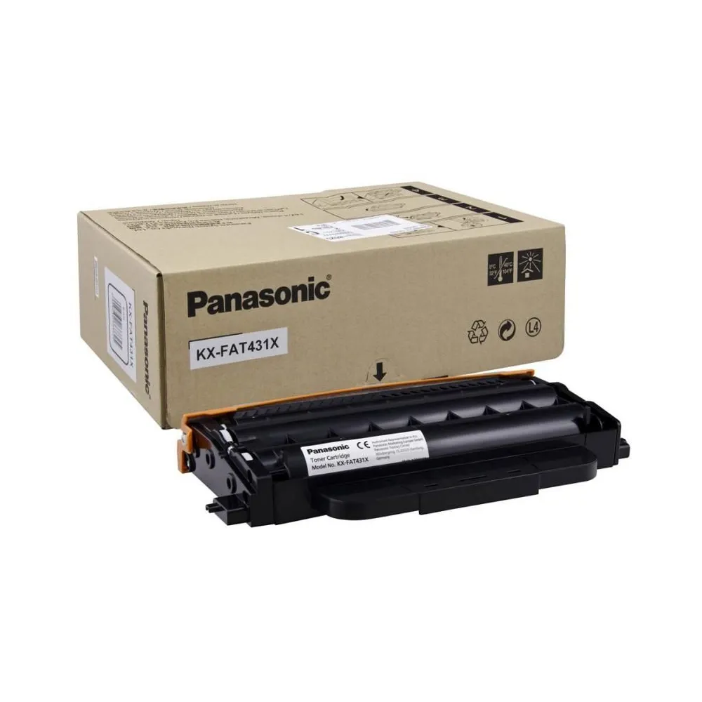 Toner Panasonic KX-FAT431X  Black Panasonic - 1