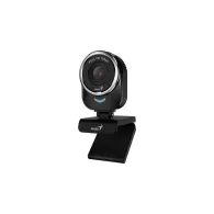 Camera web genius  senzor 1080p full-hd cu rezolutie video 1920x1080 qcam 6000 microfon black 32200002407  (include tv 0.15 l Ge