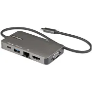 StarTech.com DKT30CHVPD2 hub-uri de interfață USB 3.2 Gen 1 (3.1 Gen 1) Type-C 5000 Mbit/s Negru, Gri StarTech.com - 1