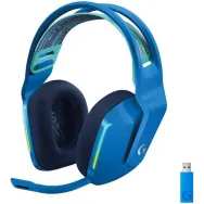 Logitech g733 lightspeed wireless rgb gaming headset - blue - 2.4ghz - emea 981-000943 (include tv 0.75 lei) Logitech - 1
