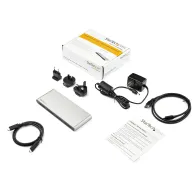 StarTech.com 4SD4FCRU31C cititoare de carduri USB 3.2 Gen 1 (3.1 Gen 1) Type-C Negru, Argint StarTech.com - 5