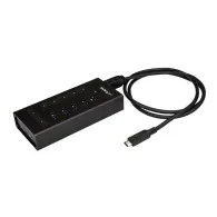 StarTech.com HB30C5A2CST hub-uri de interfață USB 3.2 Gen 1 (3.1 Gen 1) Type-B 5000 Mbit/s Negru StarTech.com - 1