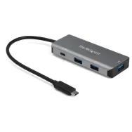 StarTech.com HB31C3A1CPD3 hub-uri de interfață USB 3.2 Gen 2 (3.1 Gen 2) Type-C 10000 Mbit/s Negru, Gri StarTech.com - 1
