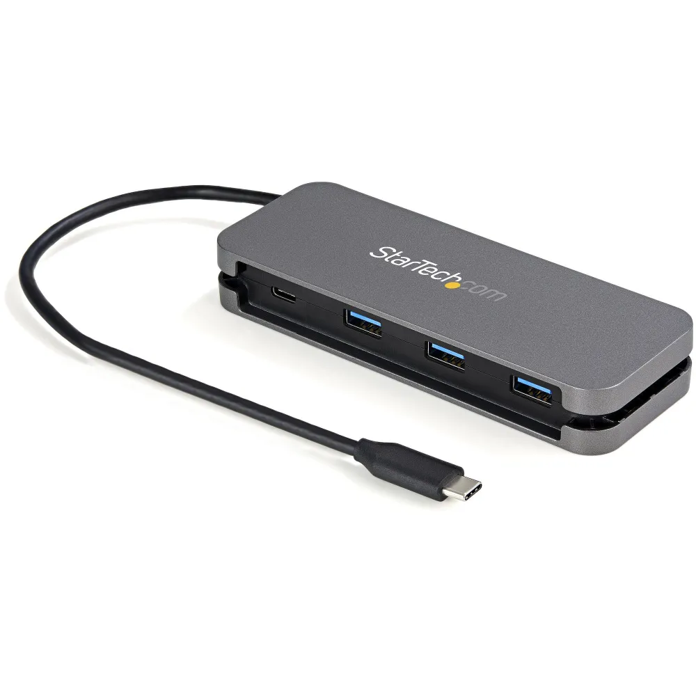 StarTech.com HB30CM3A1CB hub-uri de interfață USB 3.2 Gen 1 (3.1 Gen 1) Type-C 5000 Mbit/s Negru, Gri StarTech.com - 1