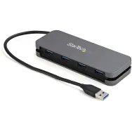 StarTech.com HB30AM4AB hub-uri de interfață USB 3.2 Gen 1 (3.1 Gen 1) Type-A 5000 Mbit/s Negru, Gri StarTech.com - 1
