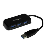 StarTech.com ST4300MINU3B hub-uri de interfață USB 3.2 Gen 1 (3.1 Gen 1) Type-A 5000 Mbit/s Negru StarTech.com - 1