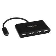 StarTech.com ST4200MINIC hub-uri de interfață USB 2.0 Type-C 480 Mbit/s Negru StarTech.com - 1