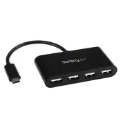 StarTech.com ST4200MINIC hub-uri de interfață USB 2.0 Type-C 480 Mbit/s Negru StarTech.com - 1