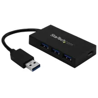 StarTech.com HB30A3A1CFB hub-uri de interfață USB 3.2 Gen 1 (3.1 Gen 1) Type-A 5000 Mbit/s Negru StarTech.com - 1