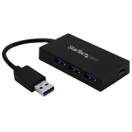 StarTech.com HB30A3A1CFB hub-uri de interfață USB 3.2 Gen 1 (3.1 Gen 1) Type-A 5000 Mbit/s Negru StarTech.com - 1
