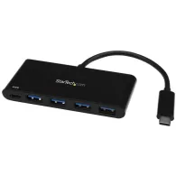 StarTech.com HB30C4AFPD hub-uri de interfață USB 3.2 Gen 1 (3.1 Gen 1) Type-C 5000 Mbit/s Negru StarTech.com - 1
