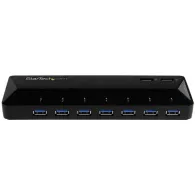 StarTech.com ST93007U2C hub-uri de interfață USB 3.2 Gen 1 (3.1 Gen 1) Type-B 5000 Mbit/s Negru StarTech.com - 4