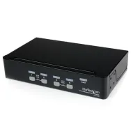 StarTech.com SV431USB switch-uri pentru tastatură, mouse și monitor (KVM) Raft pentru montat echipamente Negru StarTech.com - 1