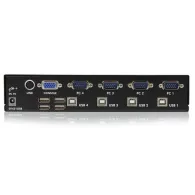 StarTech.com SV431USB switch-uri pentru tastatură, mouse și monitor (KVM) Raft pentru montat echipamente Negru StarTech.com - 3