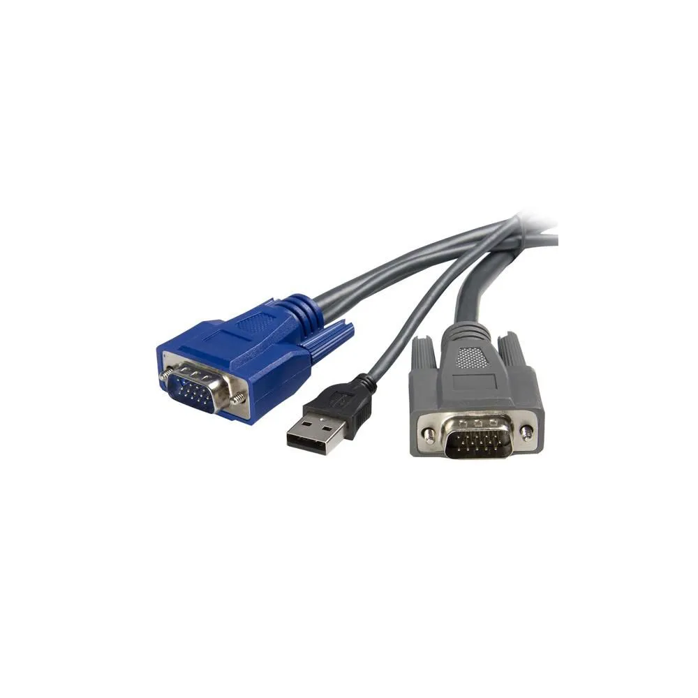 StarTech.com SVUSBVGA10 cabluri KVM Negru 3 m StarTech.com - 1