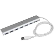 StarTech.com ST73007UA hub-uri de interfață USB 3.2 Gen 1 (3.1 Gen 1) Type-A 5000 Mbit/s Argint, Alb StarTech.com - 1