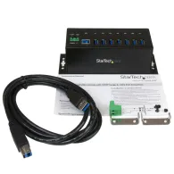 StarTech.com ST7300USBME hub-uri de interfață USB 3.2 Gen 1 (3.1 Gen 1) Type-B 5000 Mbit/s Negru StarTech.com - 5