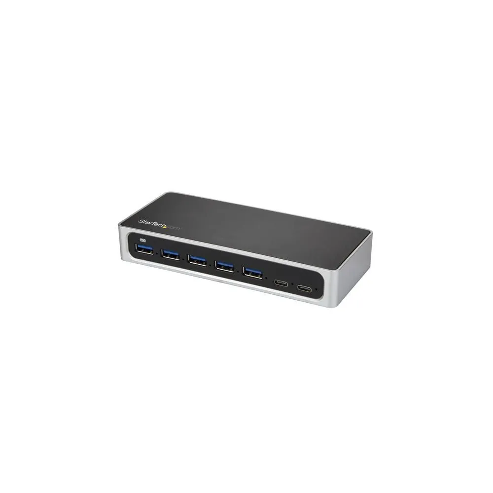 StarTech.com HB30C5A2CSC hub-uri de interfață USB 3.2 Gen 1 (3.1 Gen 1) Type-B 5000 Mbit/s Negru, Argint StarTech.com - 1