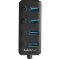 StarTech.com HB30A4AIB hub-uri de interfață USB 3.2 Gen 1 (3.1 Gen 1) Type-A 5000 Mbit/s Negru StarTech.com - 3