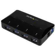 StarTech.com ST53004U1C hub-uri de interfață USB 3.2 Gen 1 (3.1 Gen 1) Type-B 5000 Mbit/s Negru StarTech.com - 1