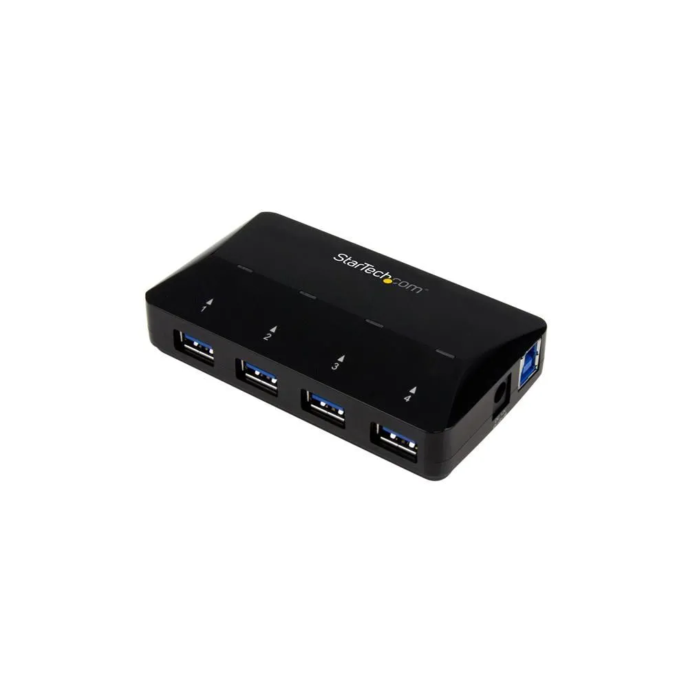 StarTech.com ST53004U1C hub-uri de interfață USB 3.2 Gen 1 (3.1 Gen 1) Type-B 5000 Mbit/s Negru StarTech.com - 1