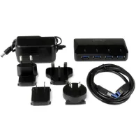 StarTech.com ST53004U1C hub-uri de interfață USB 3.2 Gen 1 (3.1 Gen 1) Type-B 5000 Mbit/s Negru StarTech.com - 5